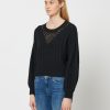 Irving Cable Knit Crop Sweater - StyleFav