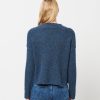 Sienna Soft Melange Mock Neck Sweater - StyleFav