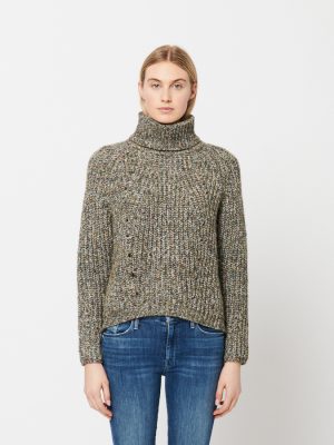 Uma Chunky Turtleneck Knit Sweater - StyleFav