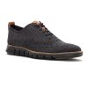 ZeroGrand Stitchlite Black_Magnet Oxfords - StyleFav