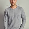 Heather Grey Fleece Long Sleeve Top - StyleFav