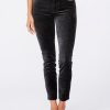 Dark Spruce Hoxton Skinny Velvet Pants - StyleFav