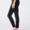 Dark Spruce Hoxton Skinny Velvet Pants - StyleFav