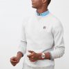 Light Grey Pozzi Crewneck Sweatshirt - StyleFav