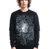 Athena Print Embellished Sweatshirt - StyleFav