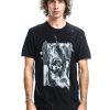 Doberman Print Knit T-Shirt - StyleFav