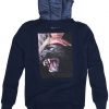 Khloe Print Back Print Hooded Sweatshirt - StyleFav