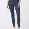 Hoxton Sapphire Luxe Coated Ankle Jeans - StyleFav