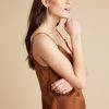 Fray Edge Adjustable Strap Camisole - StyleFav
