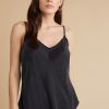 Fray Edge Adjustable Strap Camisole - StyleFav