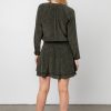 Jasmine Long Sleeve Snake Print Dress - StyleFav