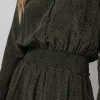 Jasmine Long Sleeve Snake Print Dress - StyleFav