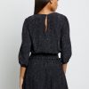 Inez Crew Pullover Snake Print Dress - StyleFav