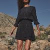 Inez Crew Pullover Snake Print Dress - StyleFav