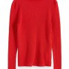 Fine Ribbed Turtleneck Knit Sweater - StyleFav