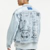 Oh G Comik Trucker Fit Denim Jacket - StyleFav