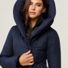 Camelia Brushed Down Coat - StyleFav