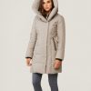 Camelia Brushed Down Coat - StyleFav