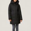 Camelia Brushed Down Coat - StyleFav