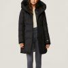 Camelia Brushed Down Coat - StyleFav