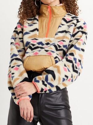 Bold Almond Arizona Sherpa Sweatshirt - StyleFav