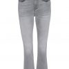 Stoneway Le Crop Mini Boot Raw Edge Jeans- StyleFav