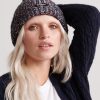 Eliza Twisted Yarn Pom Pom Beanie - StyleFav