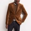 Jamonte Slim Fit Stretch Velvet Blazer - StyleFav