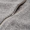 Morchella Wool Blend Zip Cardigan - StyleFav