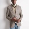 Josef Checked Slim Blazer - StyleFav
