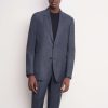 Josef Checked Slim Blazer - StyleFav