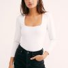 Truth or Square Bodysuit - StyleFav