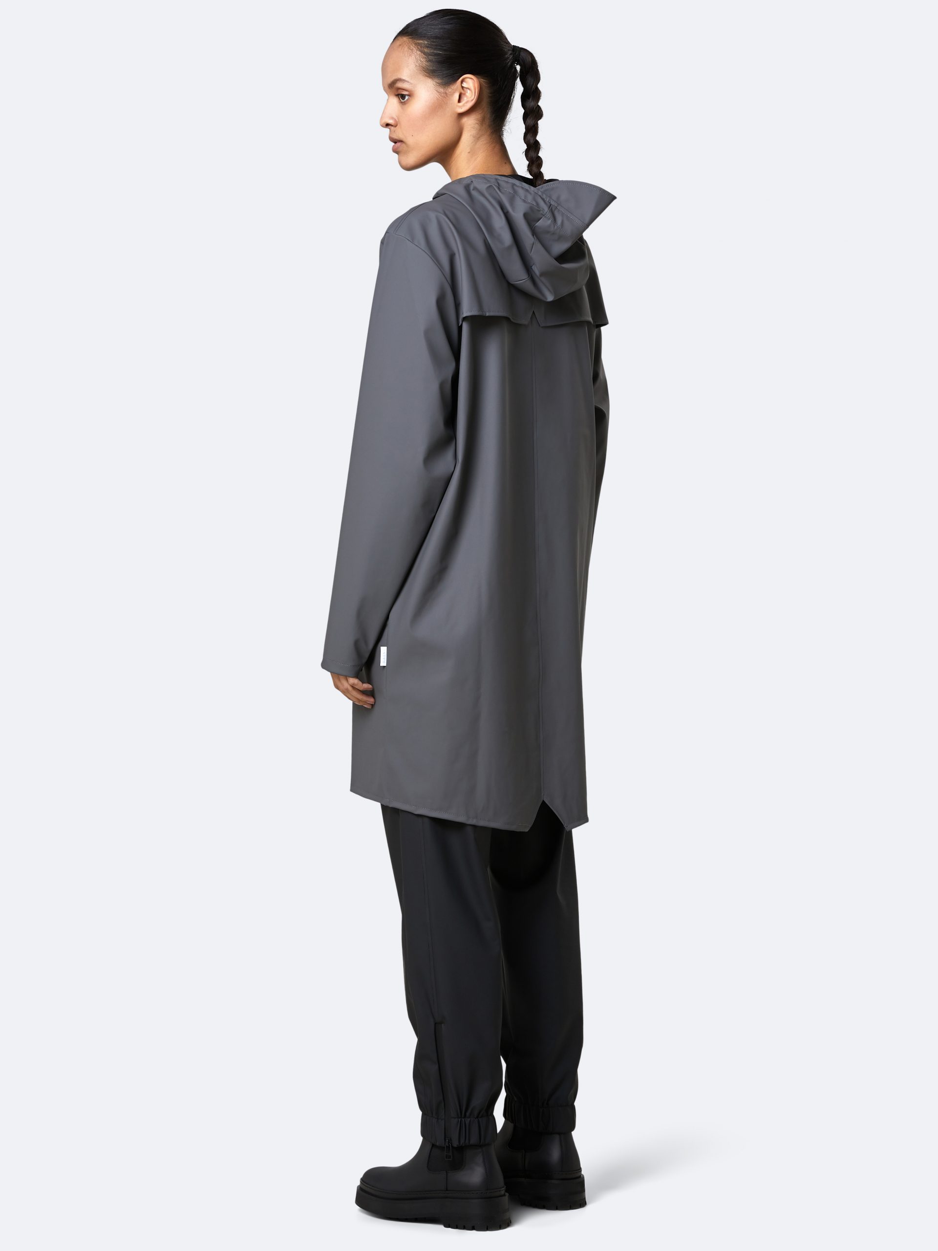 Essential Long Rain Jacket - StyleFav
