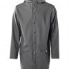 Essential Long Rain Jacket - StyleFav