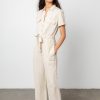 Callie Linen Blend Jumpsuit - StyleFav