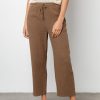 Agnes Drawstring Elastic Waist Wide Leg Pants - StyleFav