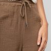 Agnes Drawstring Elastic Waist Wide Leg Pants - StyleFav