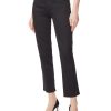 Adele Vesper Noir Mid Rise Straight Jeans - Stylefav