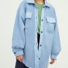 Ruby Button Down Oversized Jacket - Stylefav