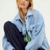Ruby Button Down Oversized Jacket - Stylefav