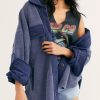 Ruby Button Down Oversized Jacket - Stylefav