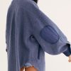 Ruby Button Down Oversized Jacket - Stylefav