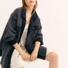 Ruby Button Down Oversized Jacket - Stylefav