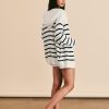Maris Striped Hooded Cardigan - StyleFav