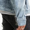 Oh G Acid Trip Trash Denim Jacket - StyleFav