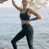 High Rise Compressive Pocket Leggings - StyleFav