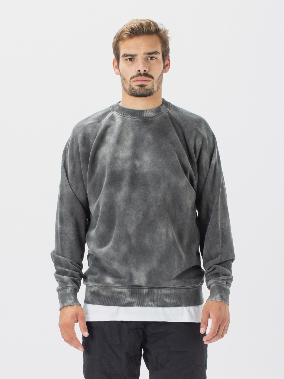 Marble Lowgo Raglan Sweatshirt - StyleFav
