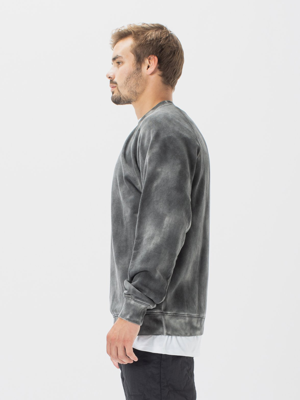 Marble Lowgo Raglan Sweatshirt - StyleFav