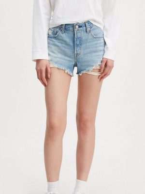 Luxor Light Destructed Shorts - StyleFav