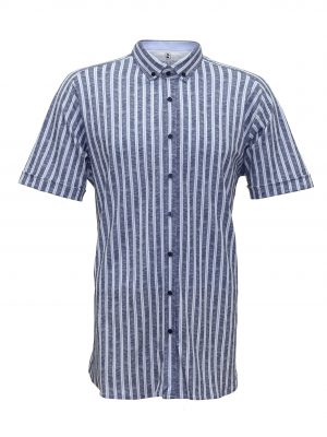 Non-Iron Vertical Stripe Print Cotton Shirt - StyleFav